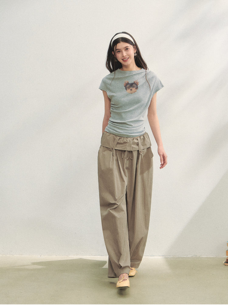 Vintage Relaxed Casual Pants