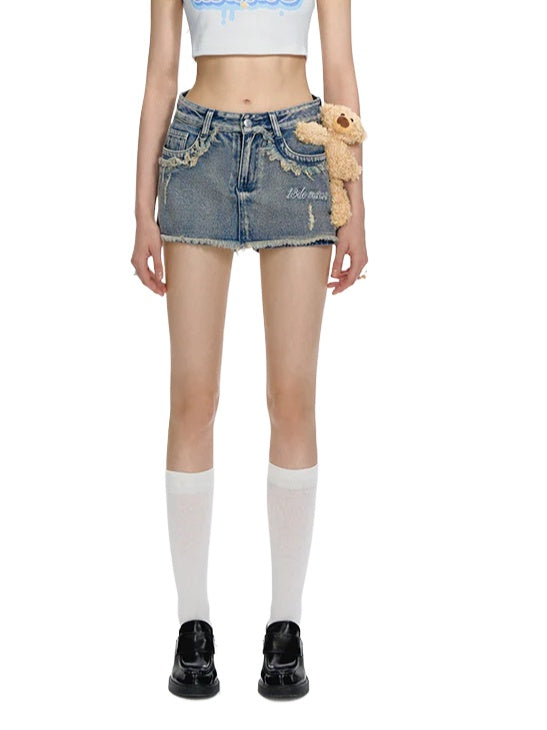Retro Logo Chain Shorts