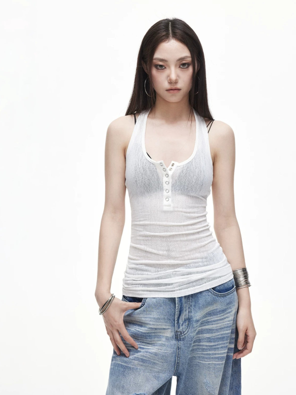 Halter Slim Fit Tank Top