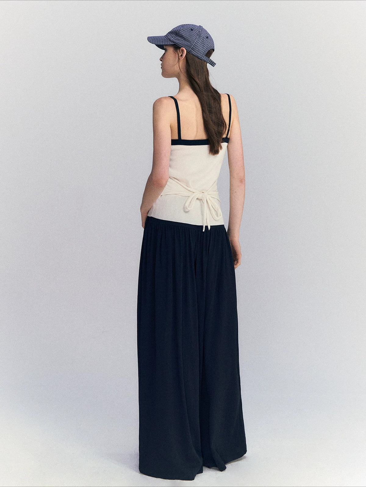 Contrast Strap Tank Top