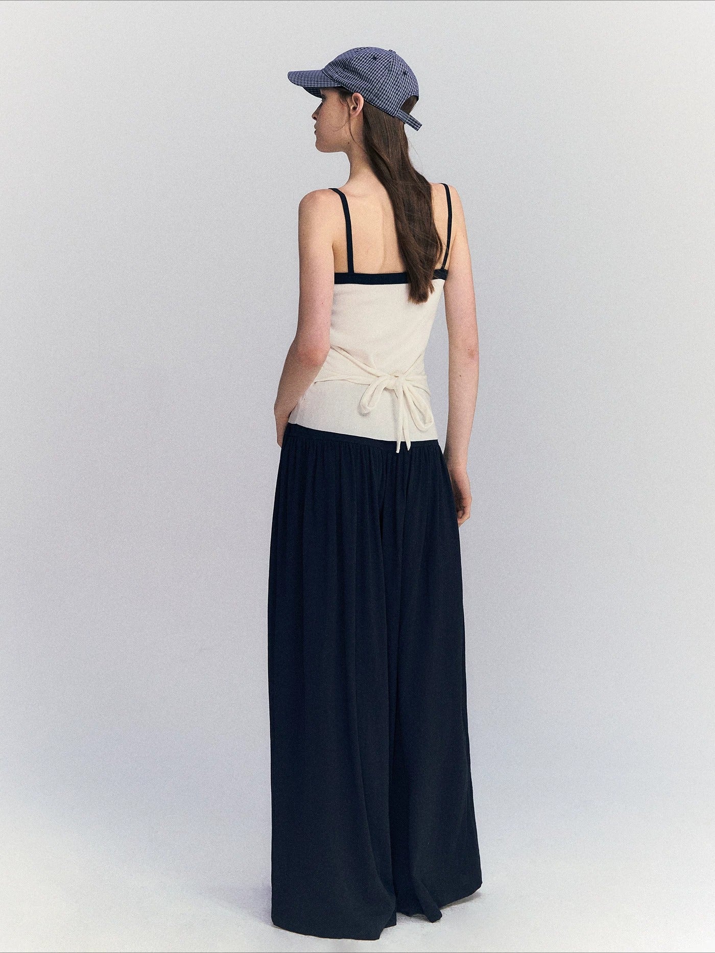 Contrast Strap Tank Top