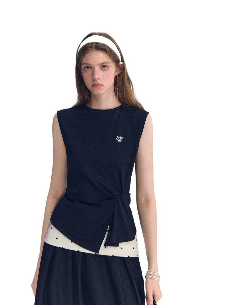 Twist Top Skirt Set