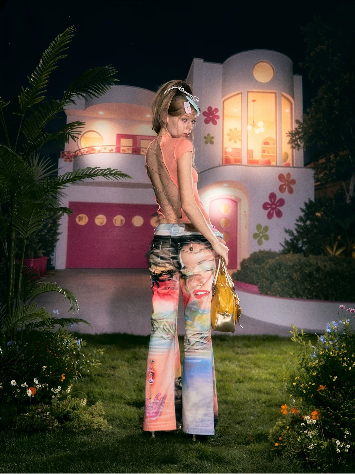 Gradient Flare Jeans