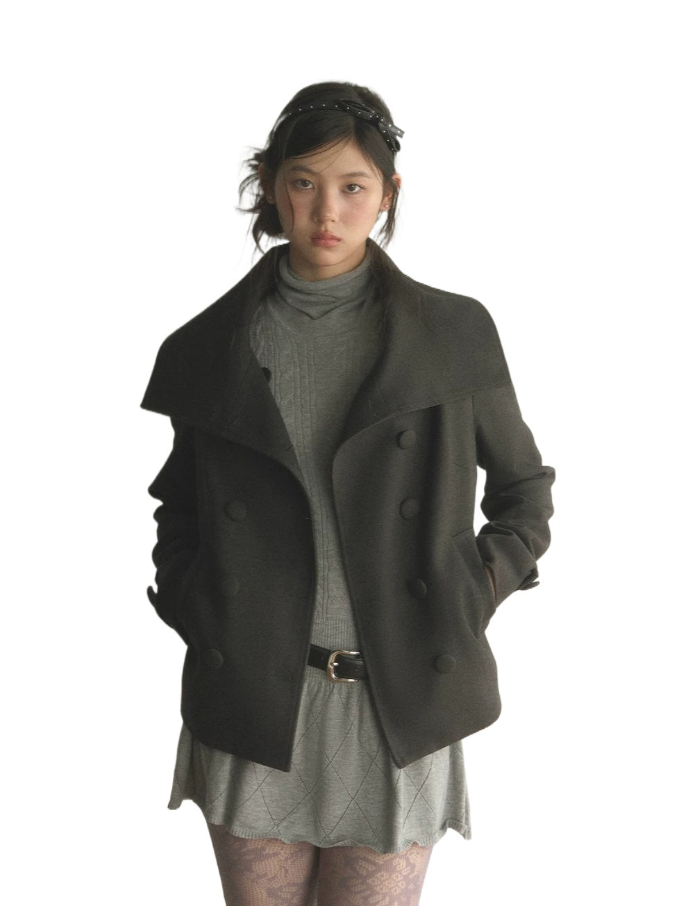 Double Breasted Wool Coat