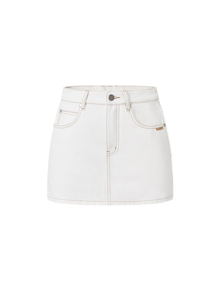 Retro Selvedge Denim Skirt