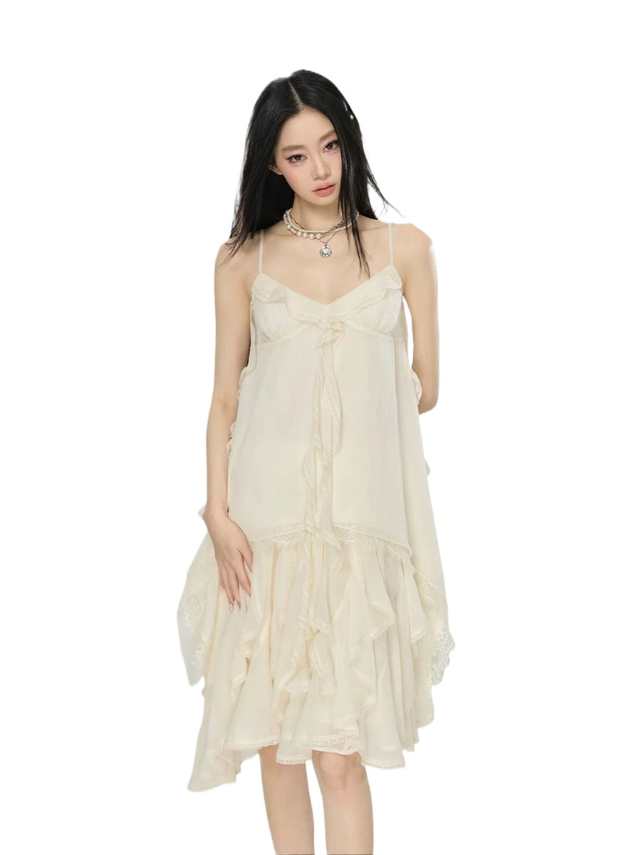 Chiffon Camisole Skirt Set