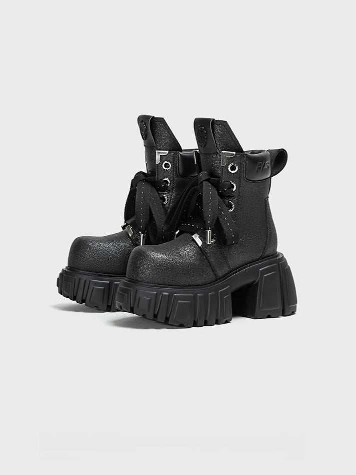 Starry Platform Boots