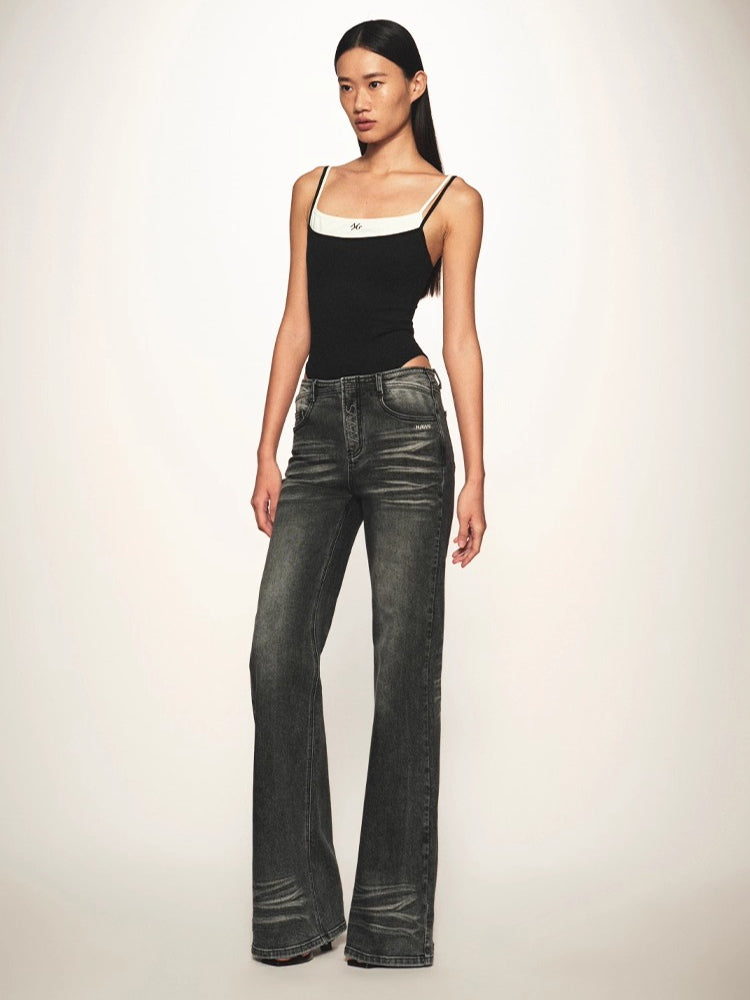 N4 Ratio Straight-Leg Jeans
