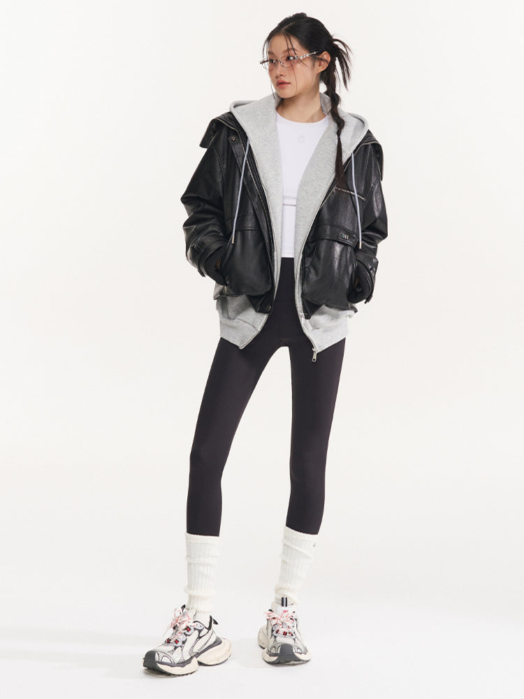 Punk Oversized Motorcycle Jacket