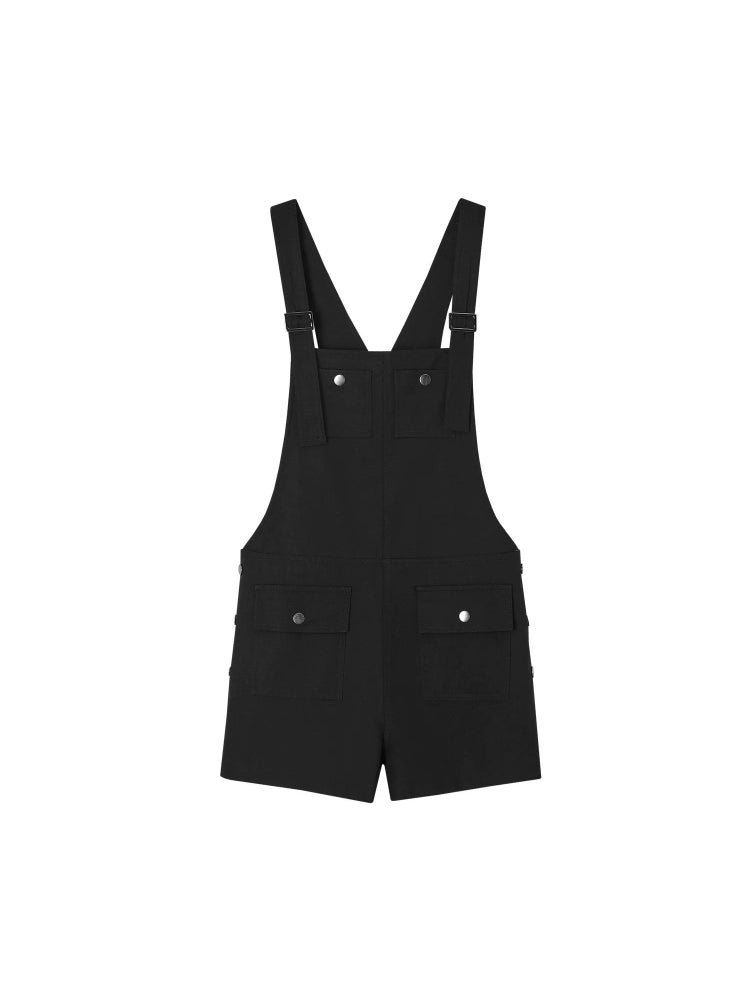 Linen Cargo Overalls