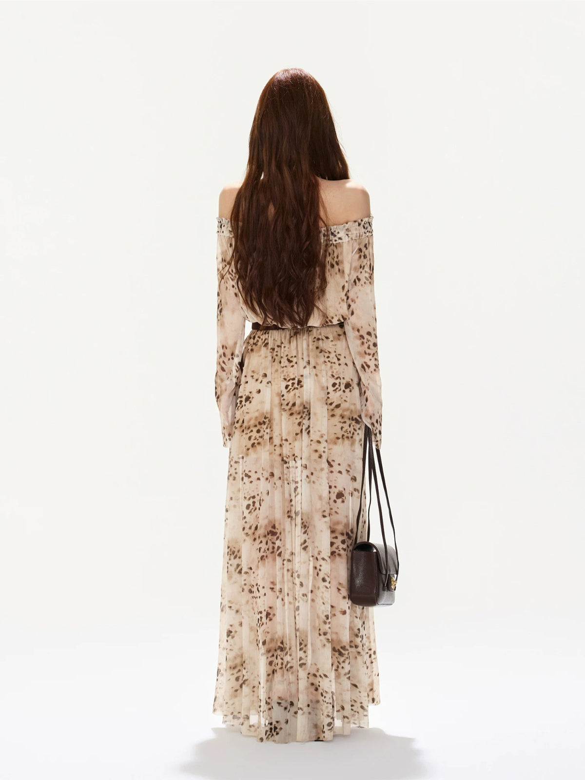 Leopard Mesh Dress