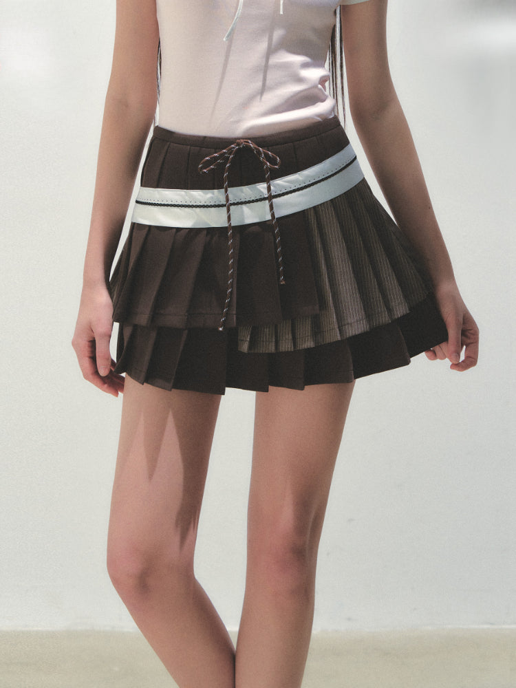 Stylish Intellectual Pleated Skirt