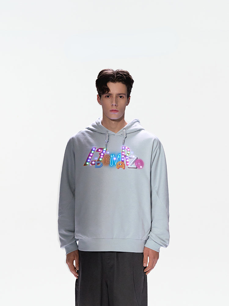 Bear Neon Light Hoodie