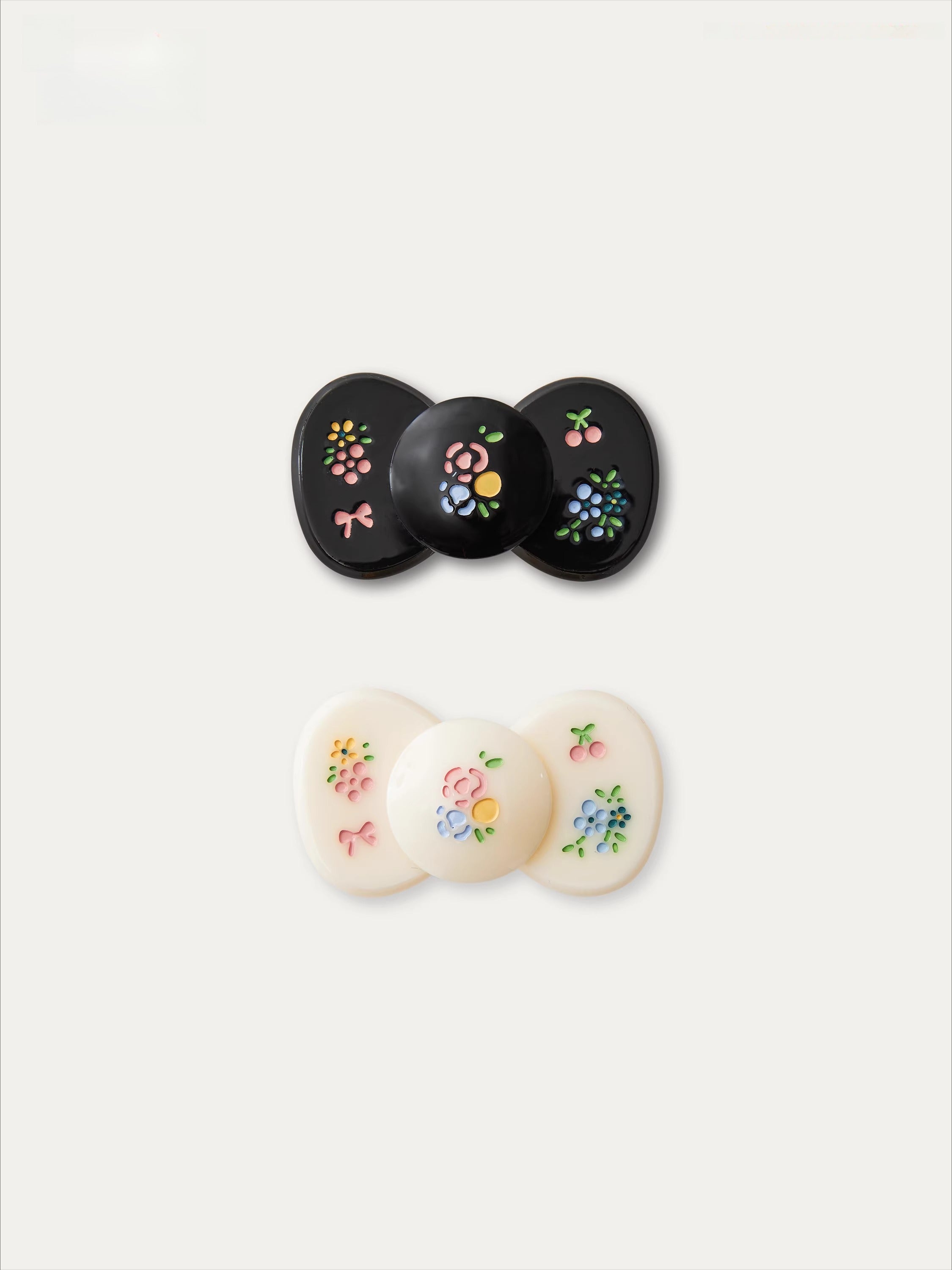 Floral Bangs Barrette