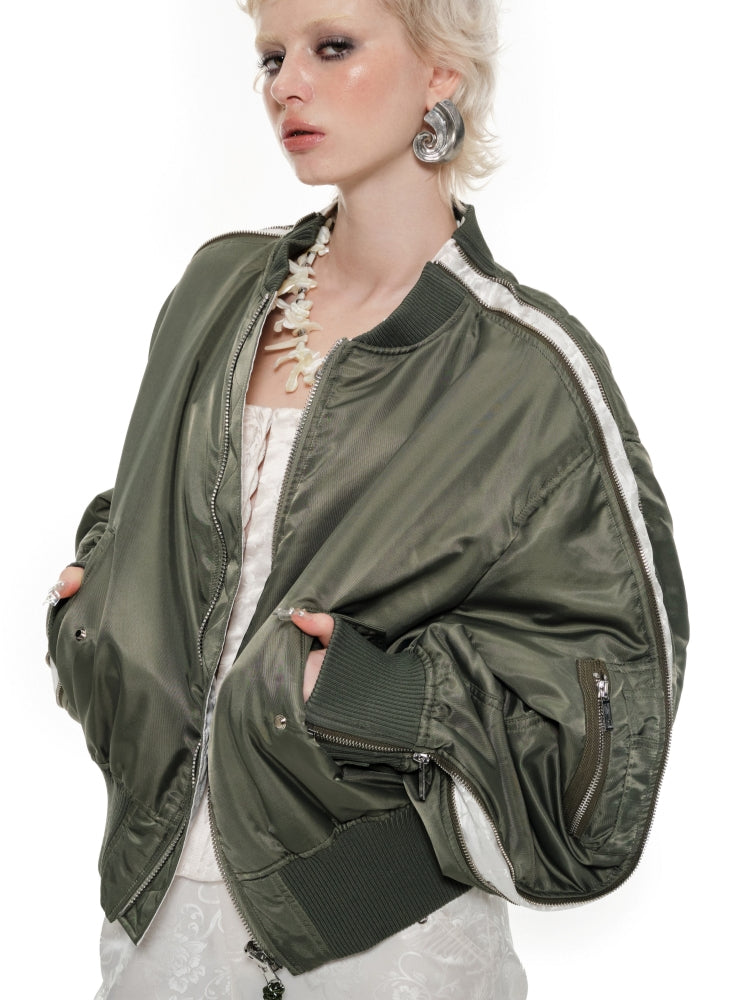 Black & Green Reversible Jacket