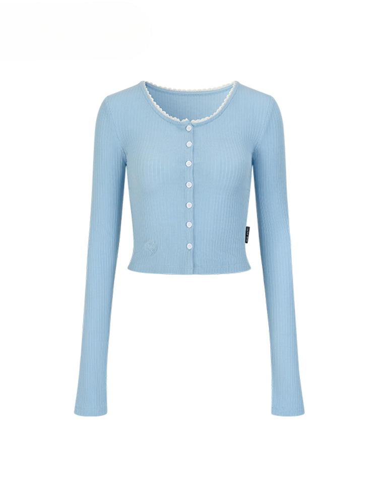 Halter Neck Tank Top & Cardigan Set