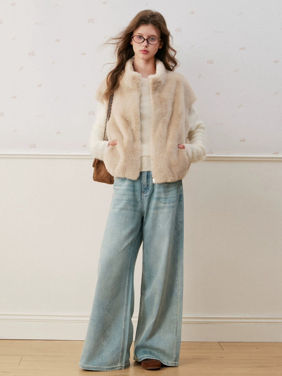 Cloud Soft Mink Vest Jacket
