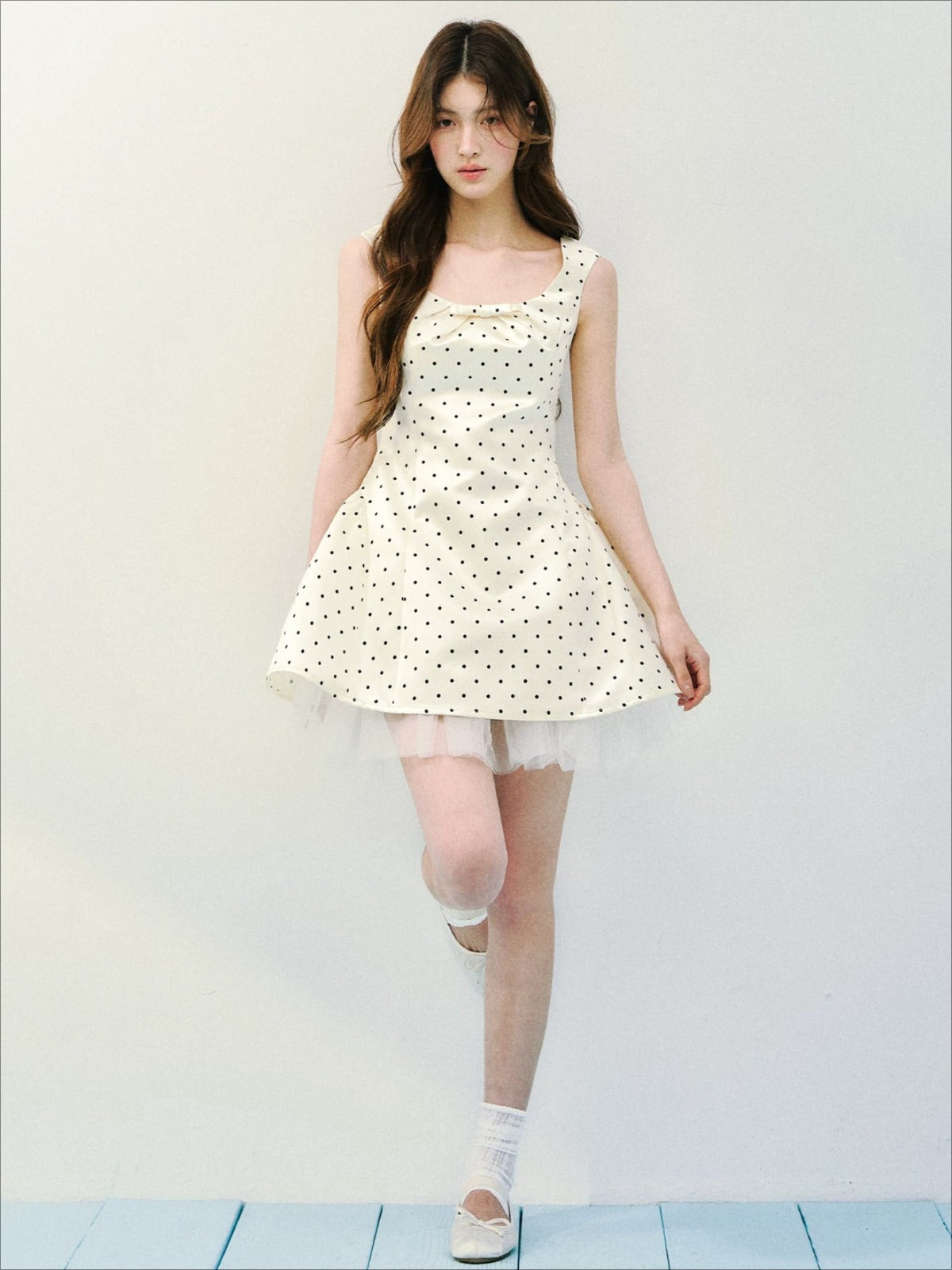 Satin Tulle Princess Dress