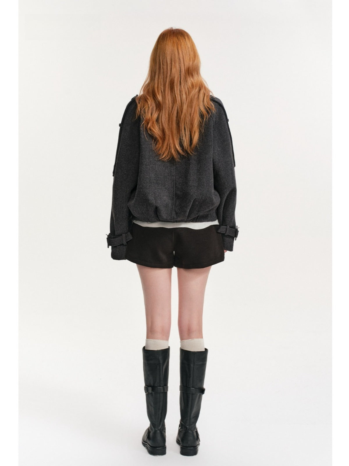 Vintage Double Breasted Stand-Collar Jacket