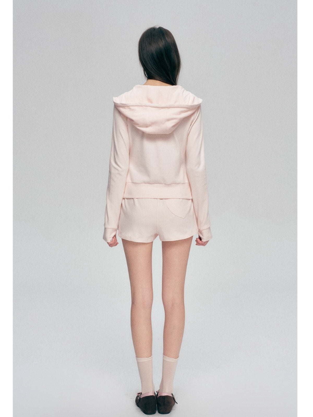 Contrast Hooded Sweatshirt
