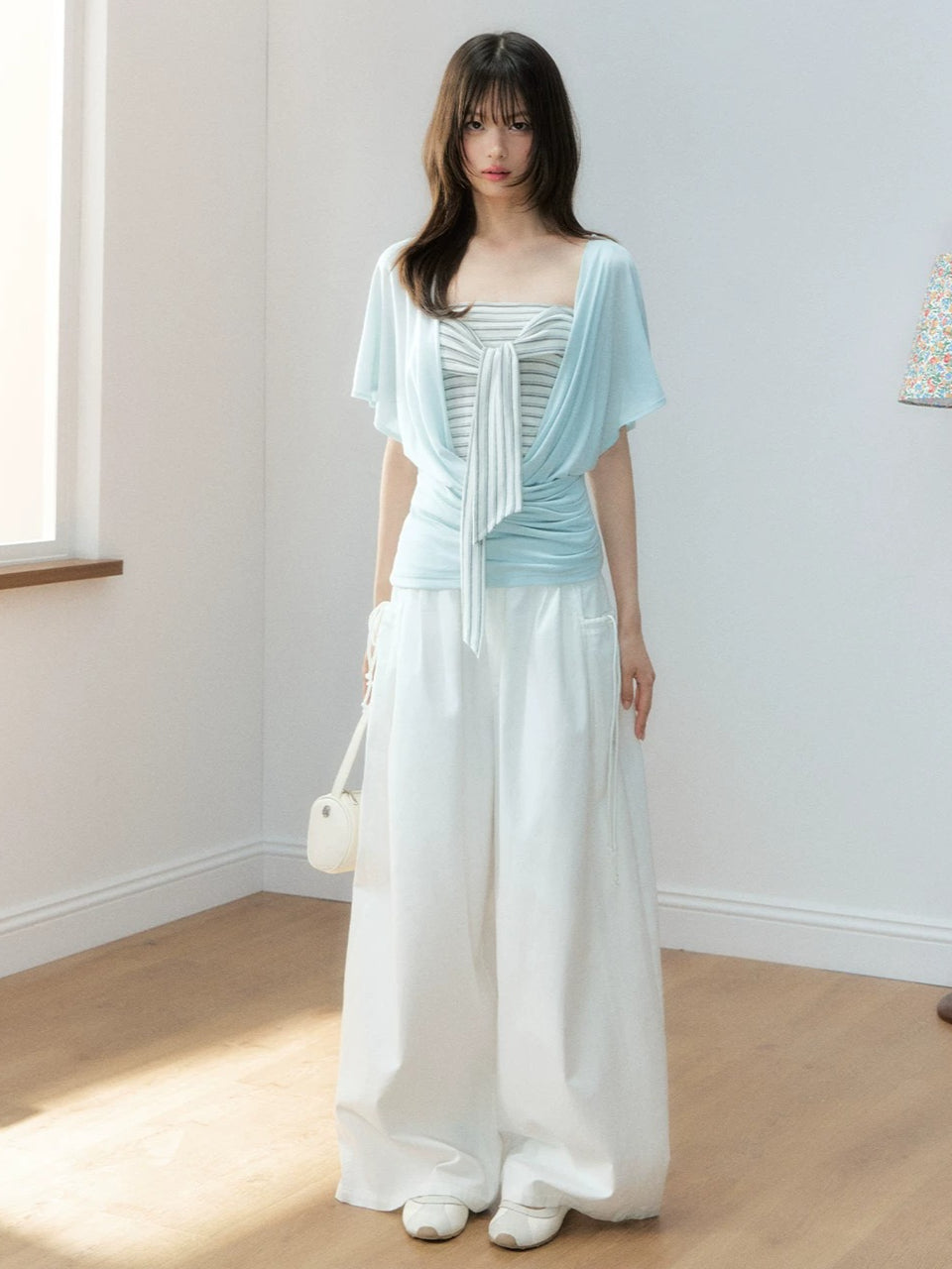Lyocell Batwing Tube Top Set