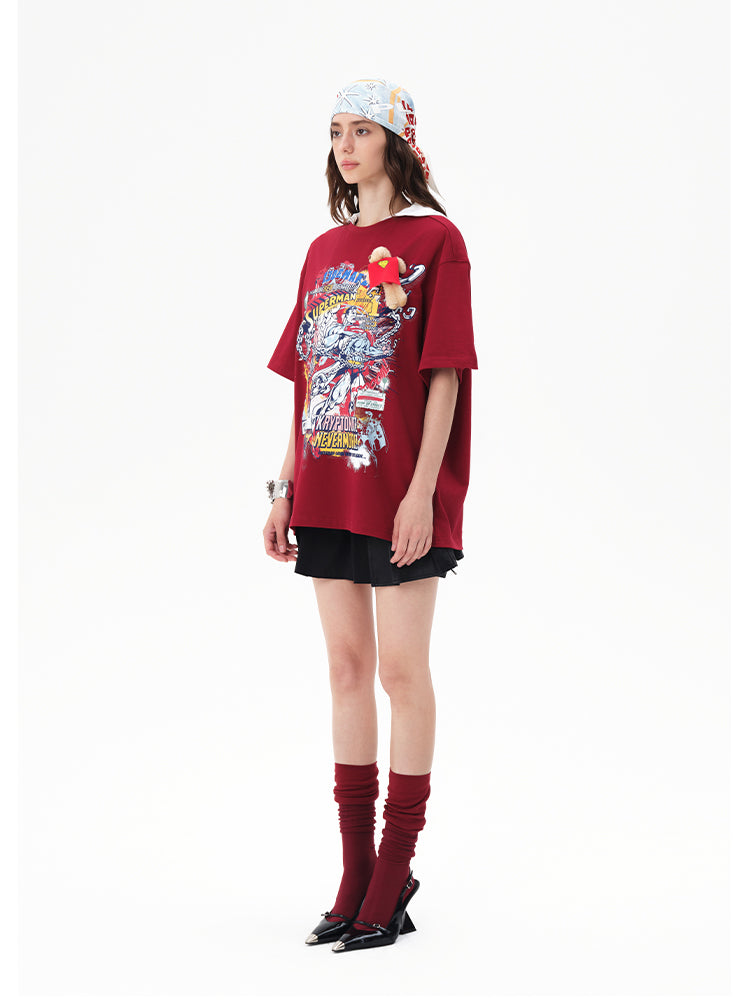 Superman Illustration T-shirt