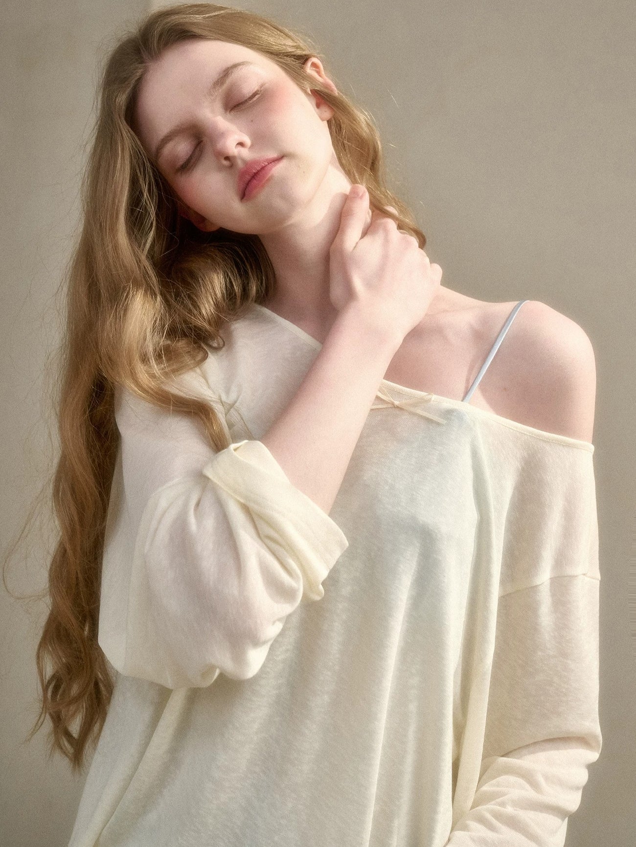 Lyocell Overlay Top