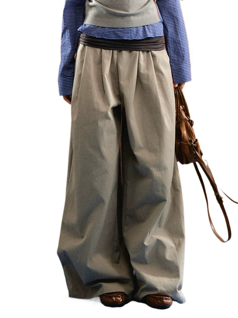 High Waist Wide-Leg Pants