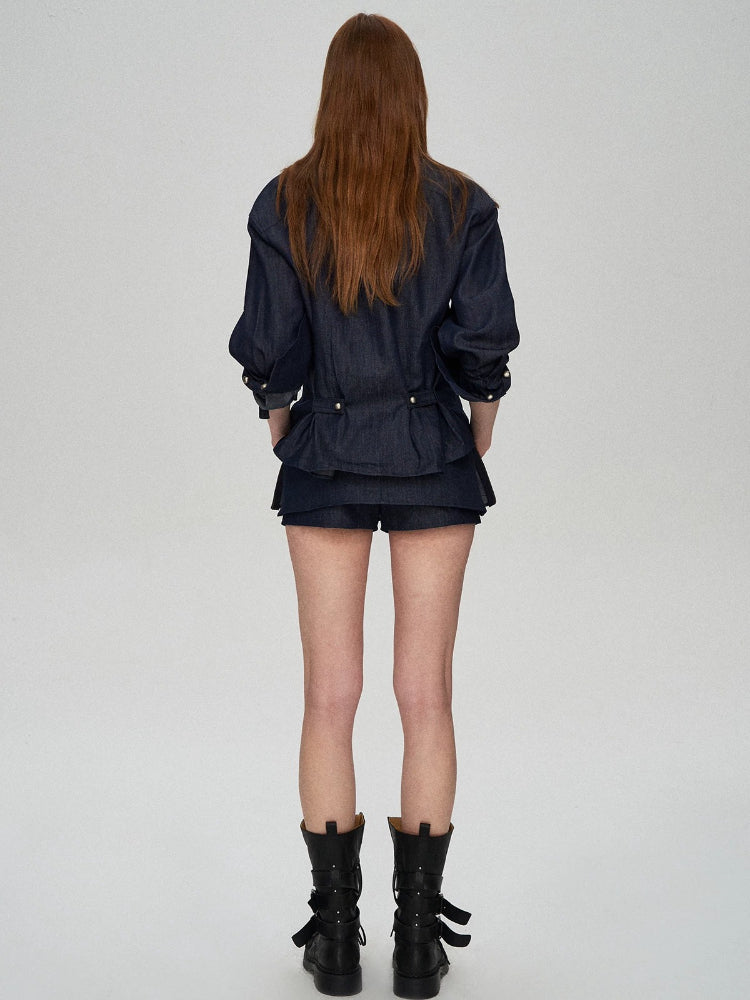 Lyocell Linen Denim Set