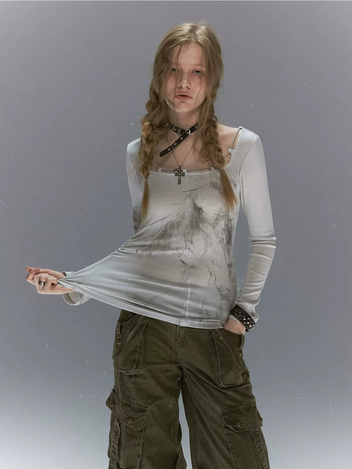 Vintage Angel Lace Tencel Top