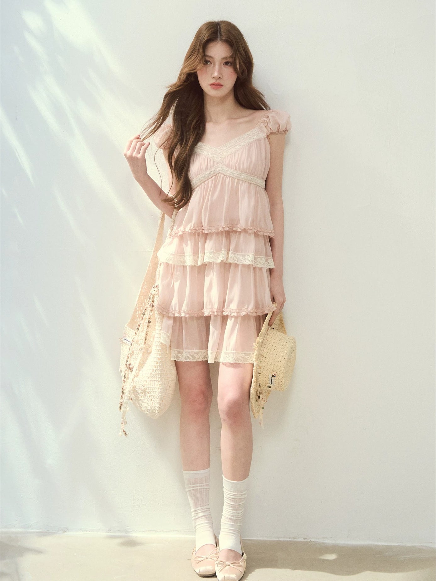 Lyocell Layered Cake Doll Dress