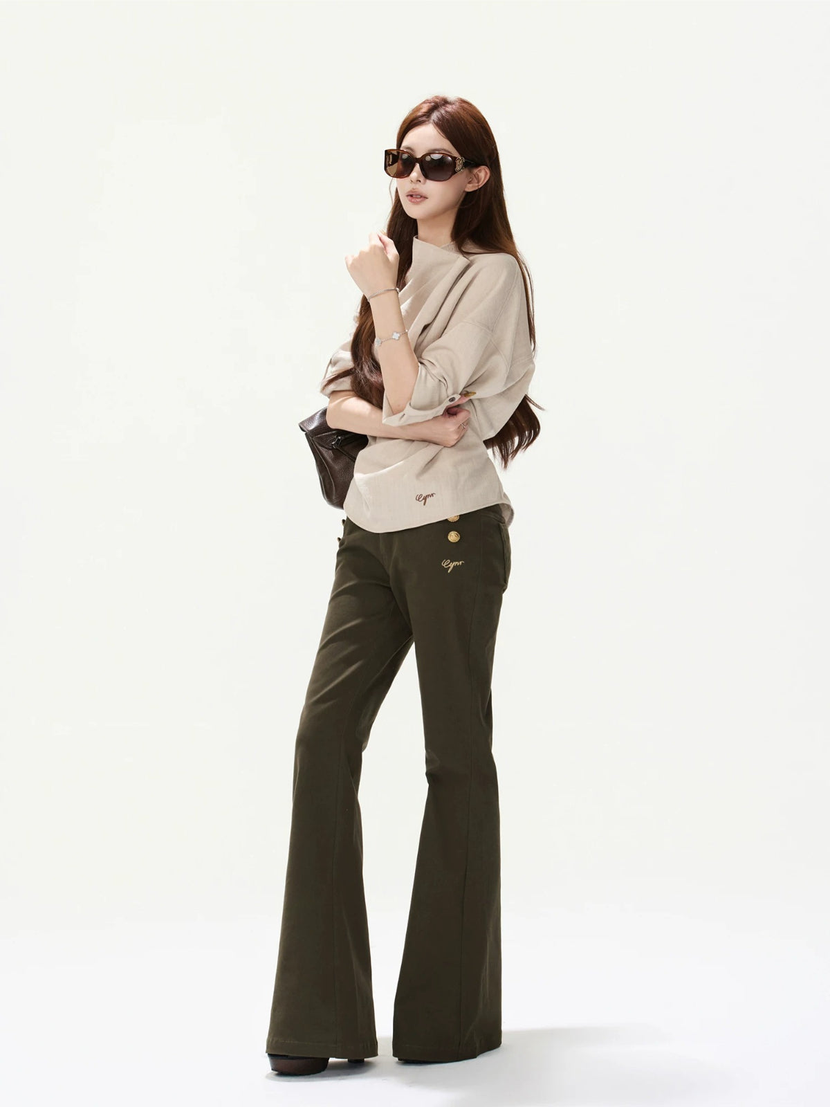 French Drape Blouse