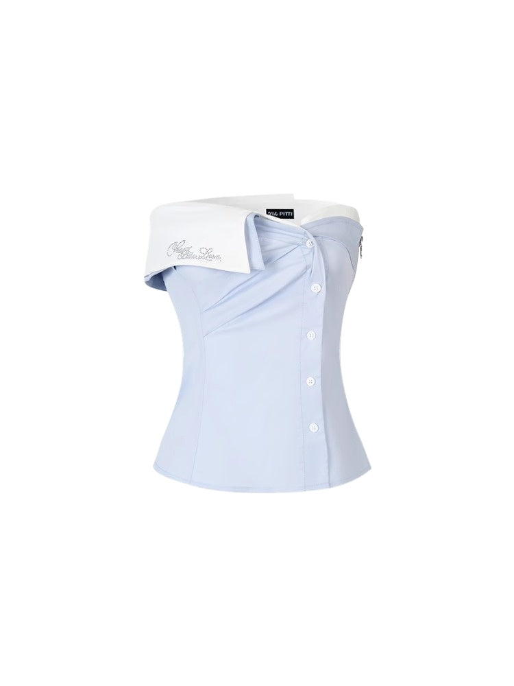 Irregular Layered Bustier