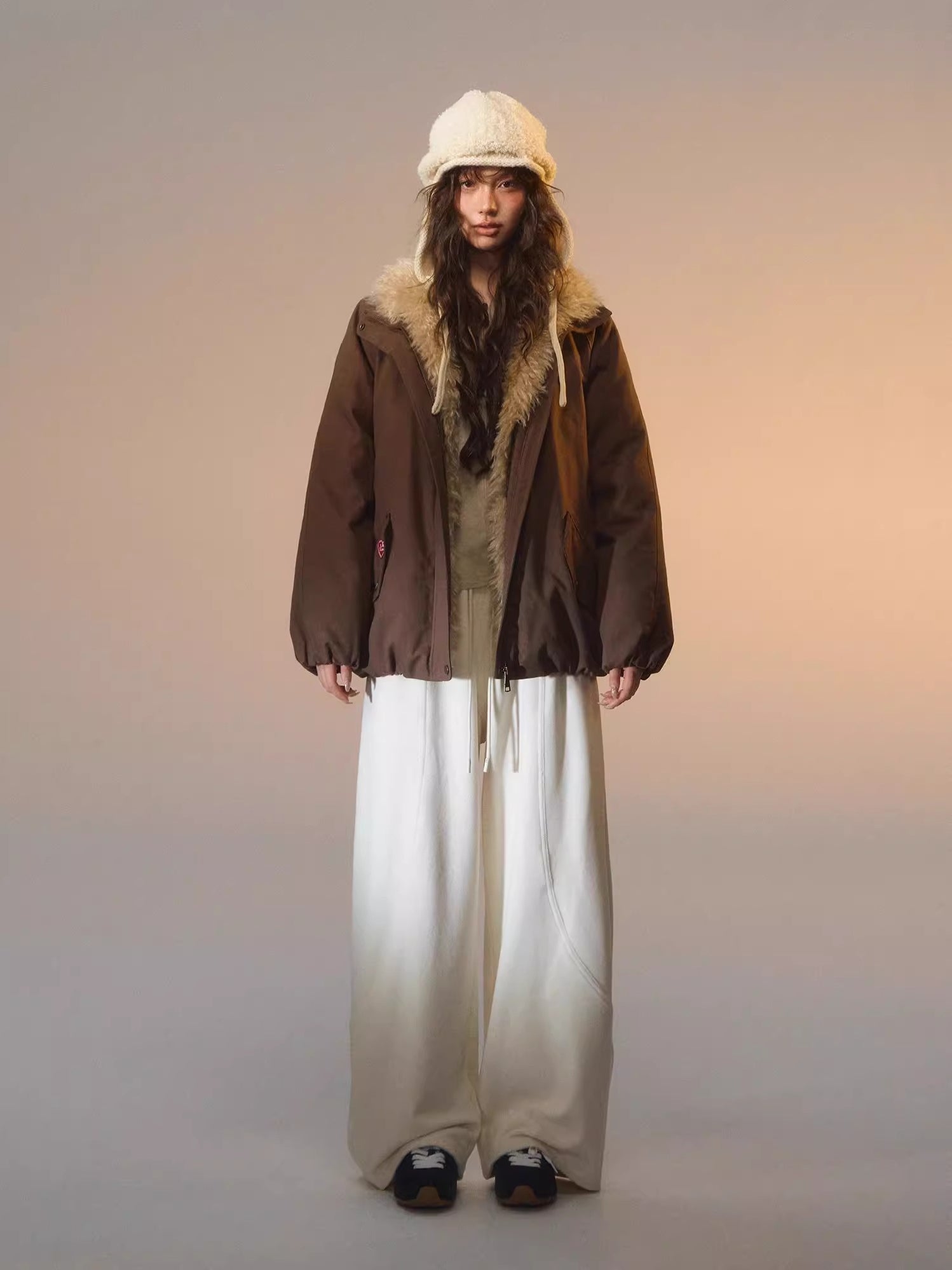 Detachable Fur Down Parka