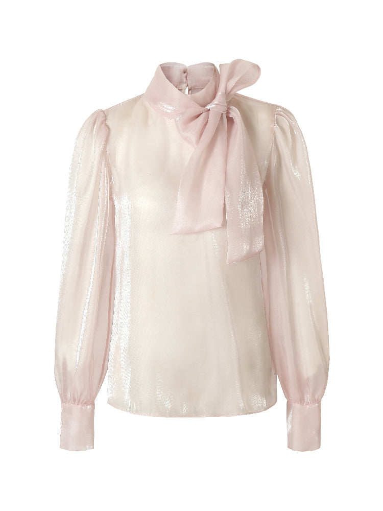 Pink Bow Tie Shirt & Skort Set