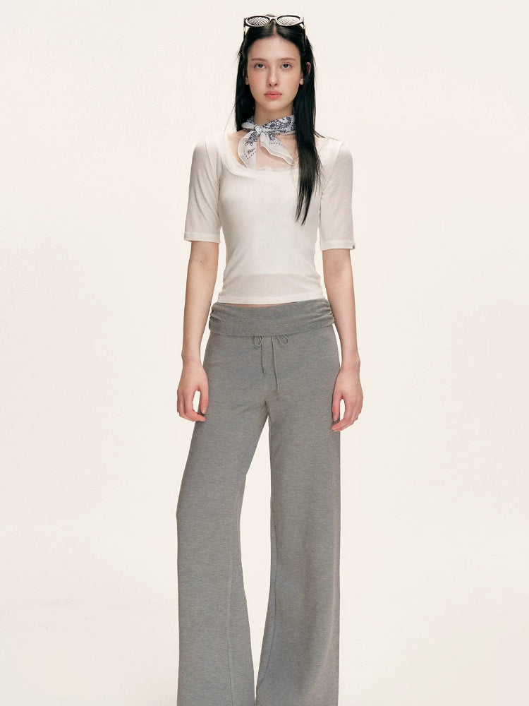 Square Neck Lyocell Tee
