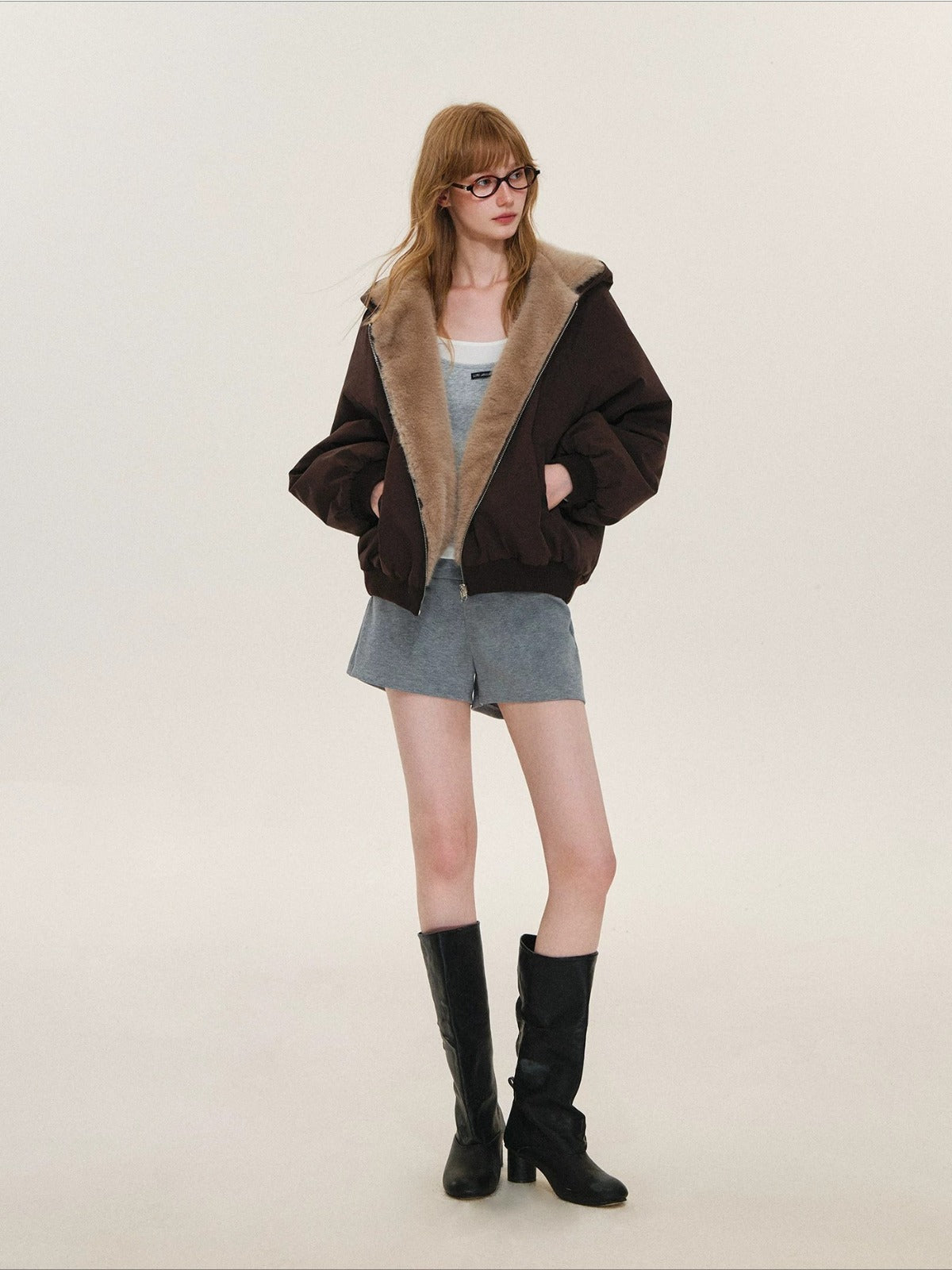 Napoleon Button Low Rise Shorts