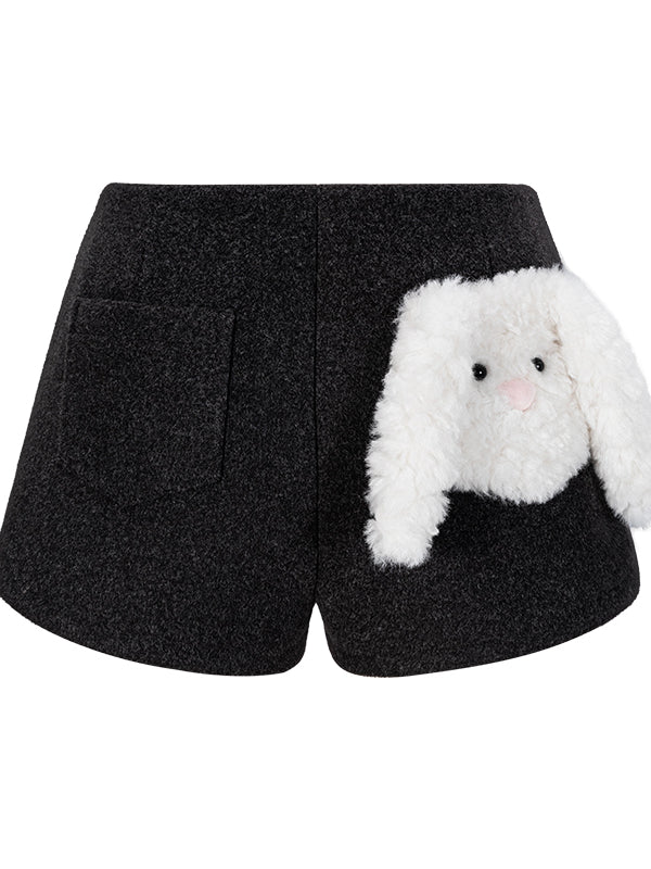 Brown & Gray Cassimere Pocket Shorts