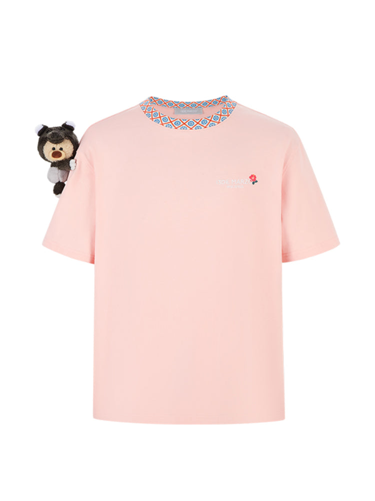 Malayan Tapir Bear Cotton T-shirt