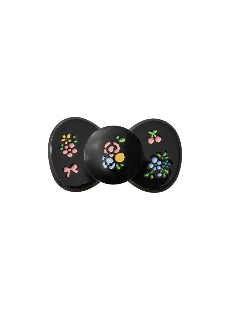 Floral Bangs Barrette