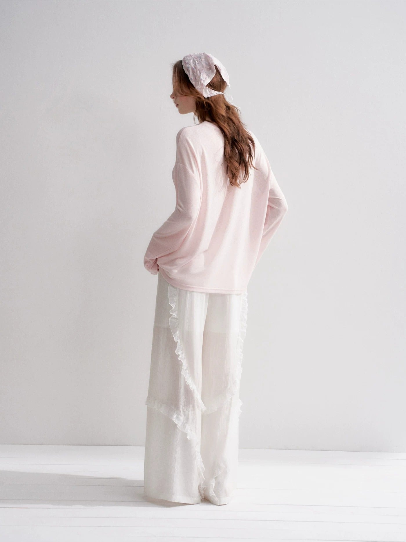 Lace Wide Leg Pants