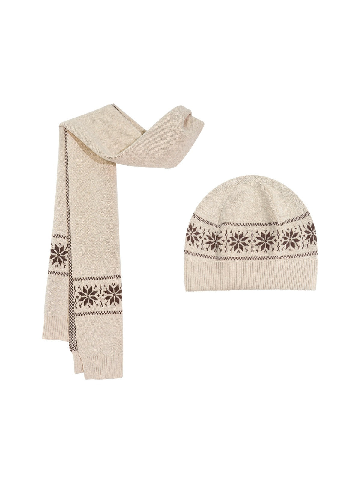 Fair Isle Knit Cape Sweater