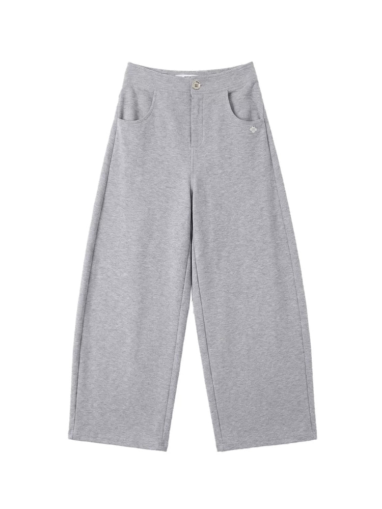 Airy Asym Tee Pants Set