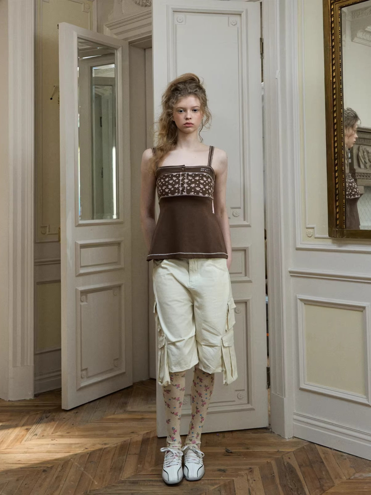 Printed Tie-Strap Camisole