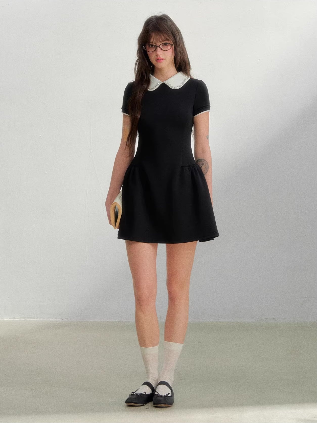 Crystal Waist Mini Dress