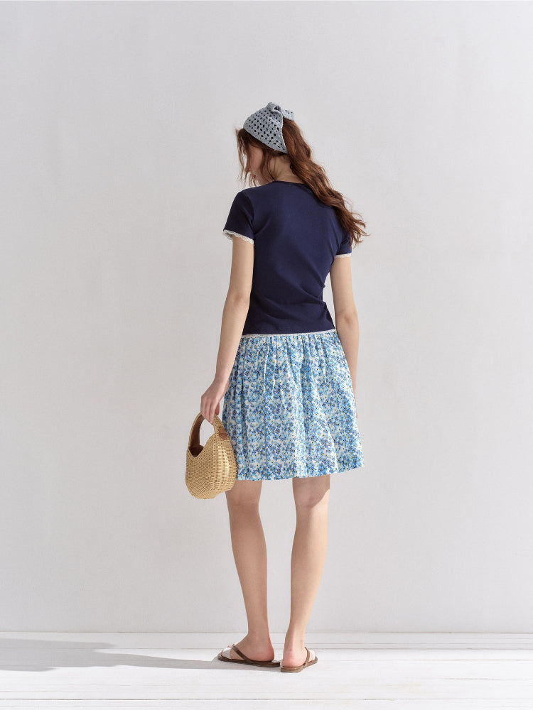 Embroidered Graphic T-shirt
