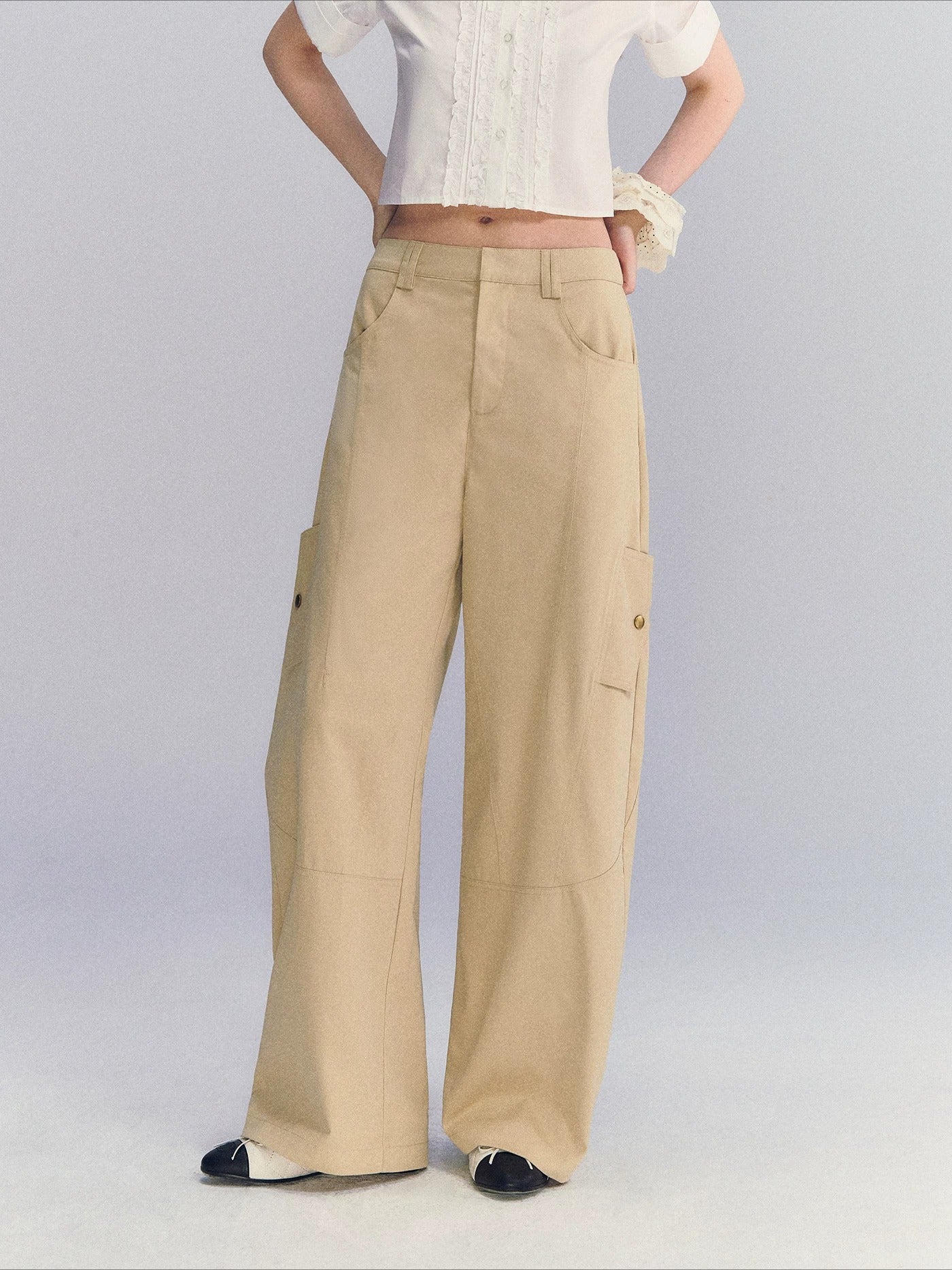 Cargo Straight Pants
