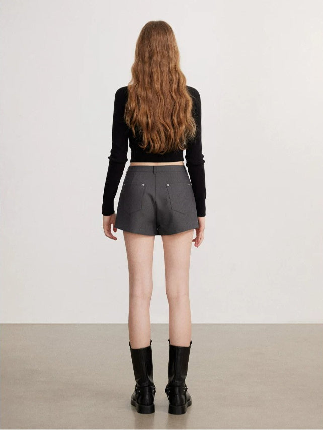 Layered A-Line Mini Skirt