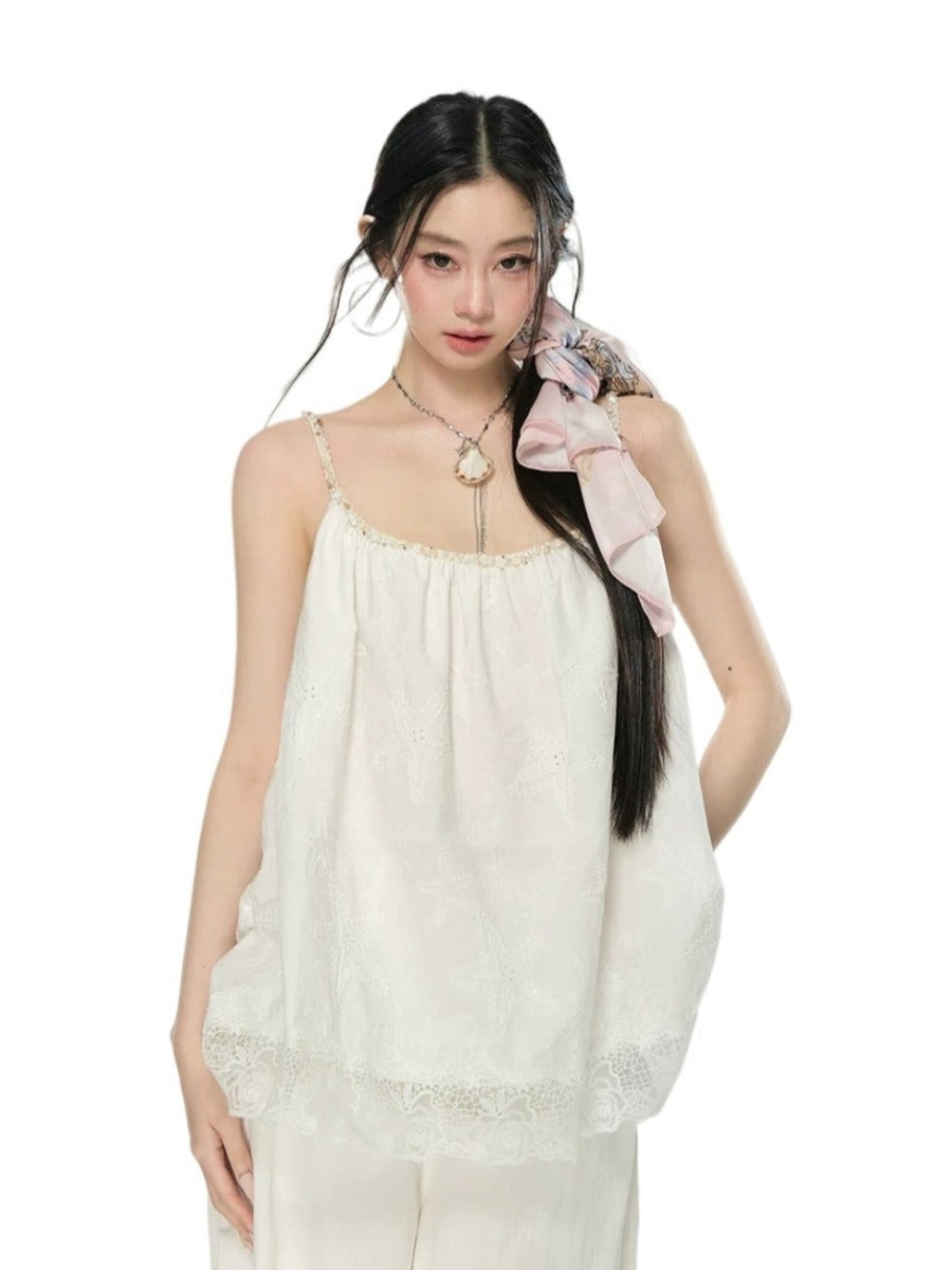 Starfish Lace Camisole Top