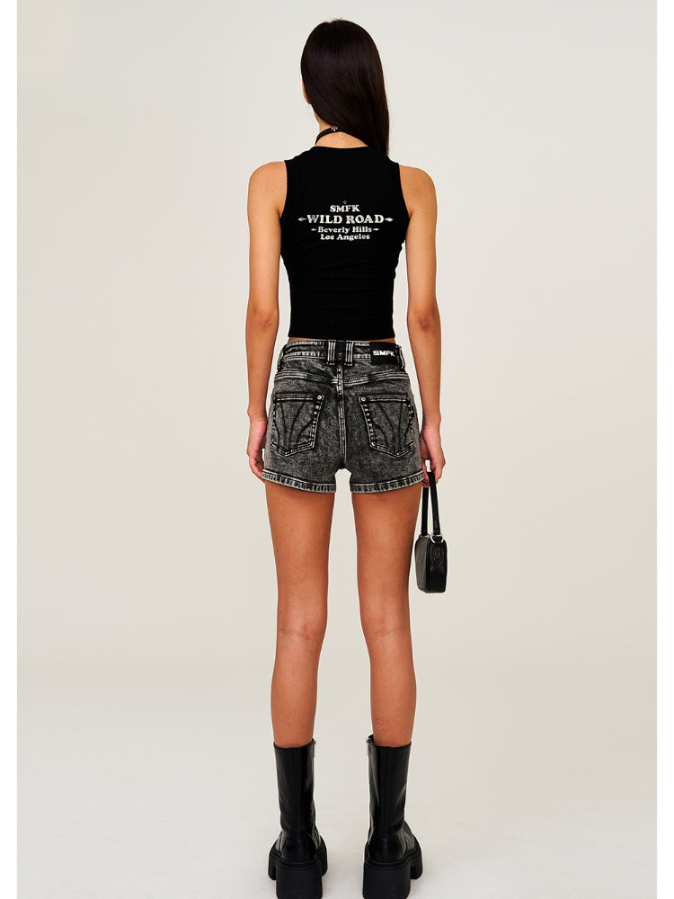 Cross Classic Dance Troupe Denim Shorts